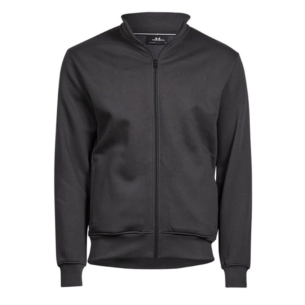 Tee Jays Mens Cardigan / Dark Grey